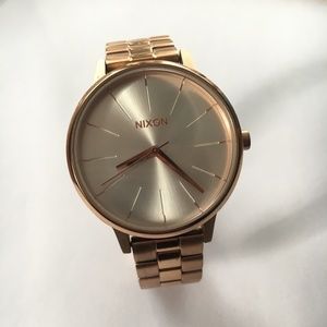 Nixon Kensington Watch (Gold/white)